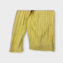 Polo Ralph Lauren Yellow Cardigan, Size 3