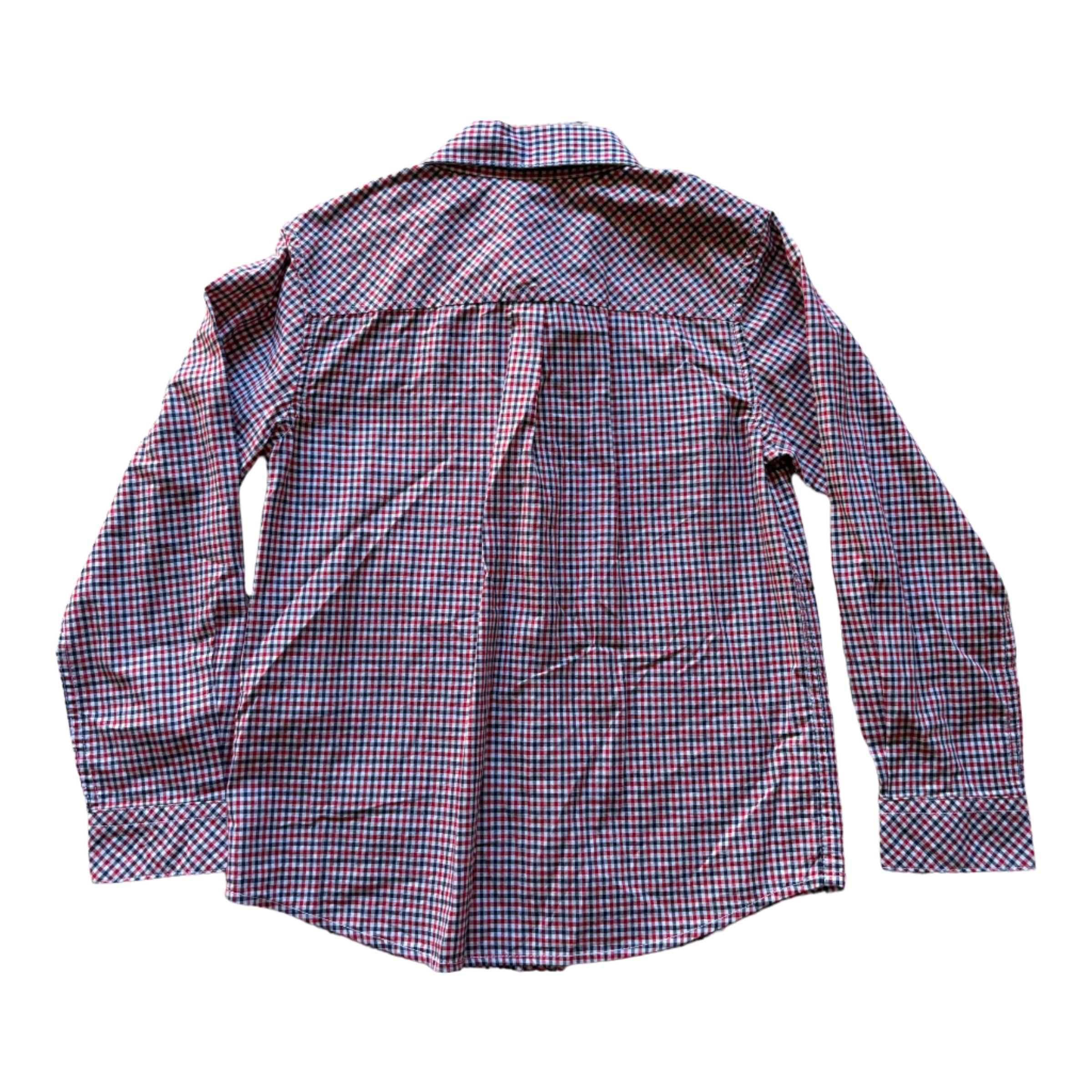 Petit Bateau Plaid Shirt, Size 5