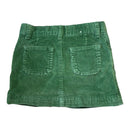 Green Cord Skirt, Size 4