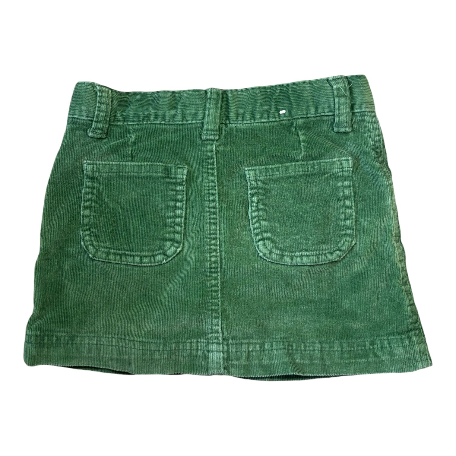 Green Cord Skirt, Size 4