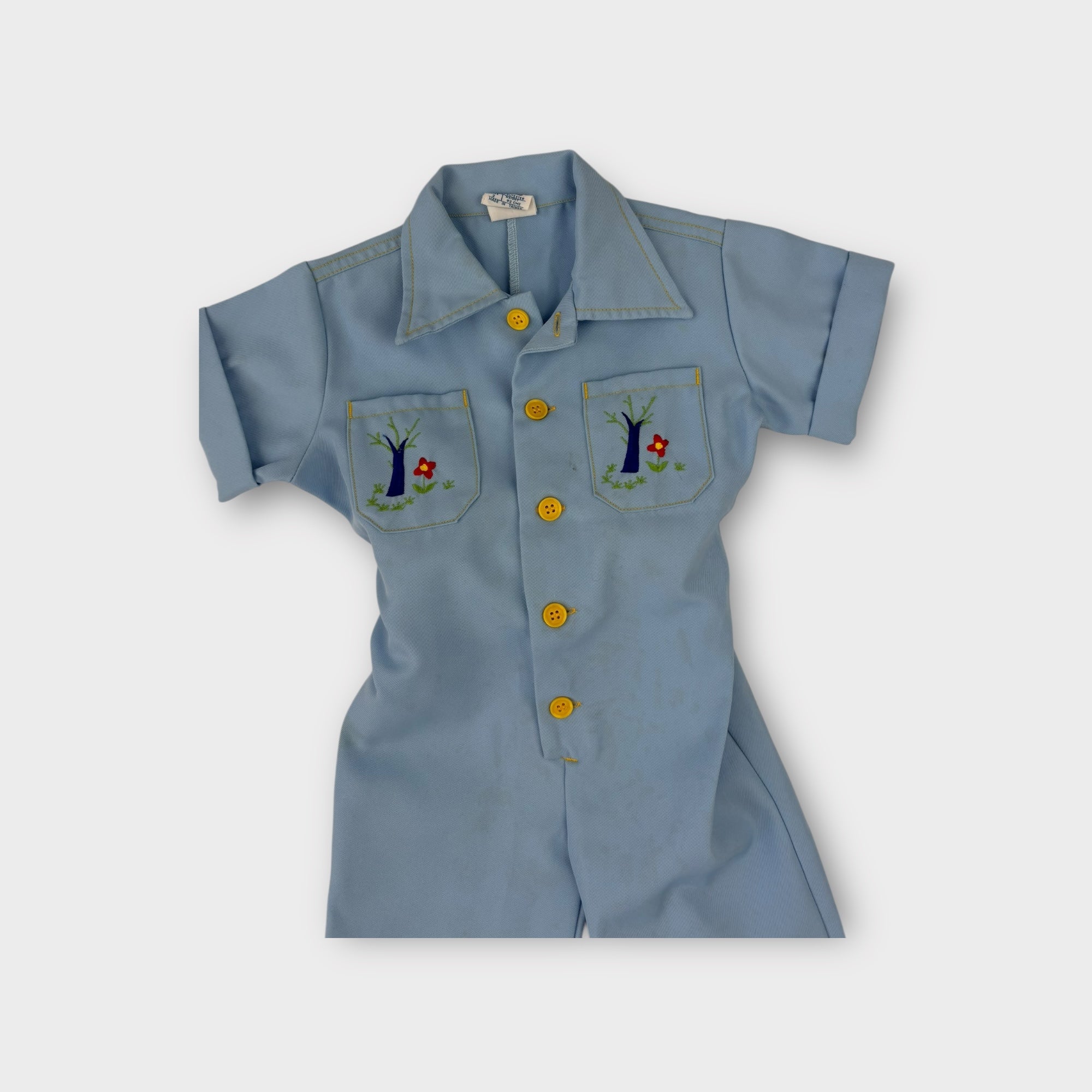 Vintage Parisian Nightsuit, Size 2