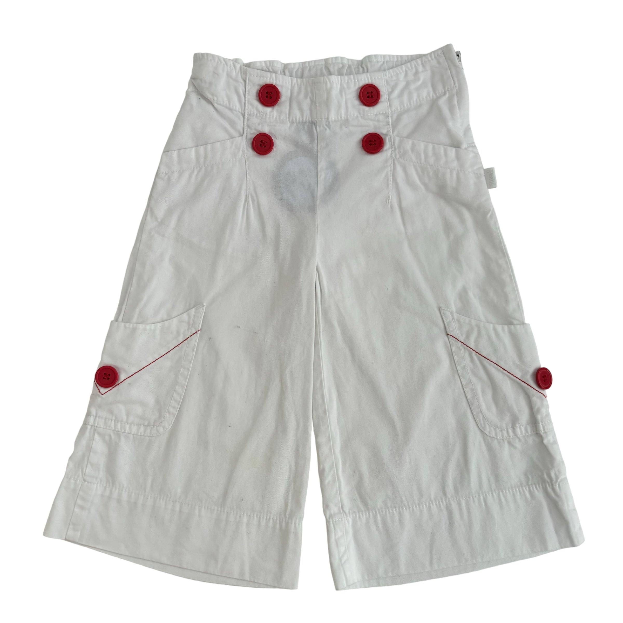 Pumpkin Patch White 3/4 Pants, Size 5