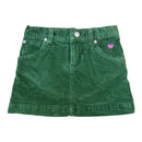 Green Cord Skirt, Size 4