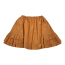 Handmade Mustard Swing Skirt, Size 10-12