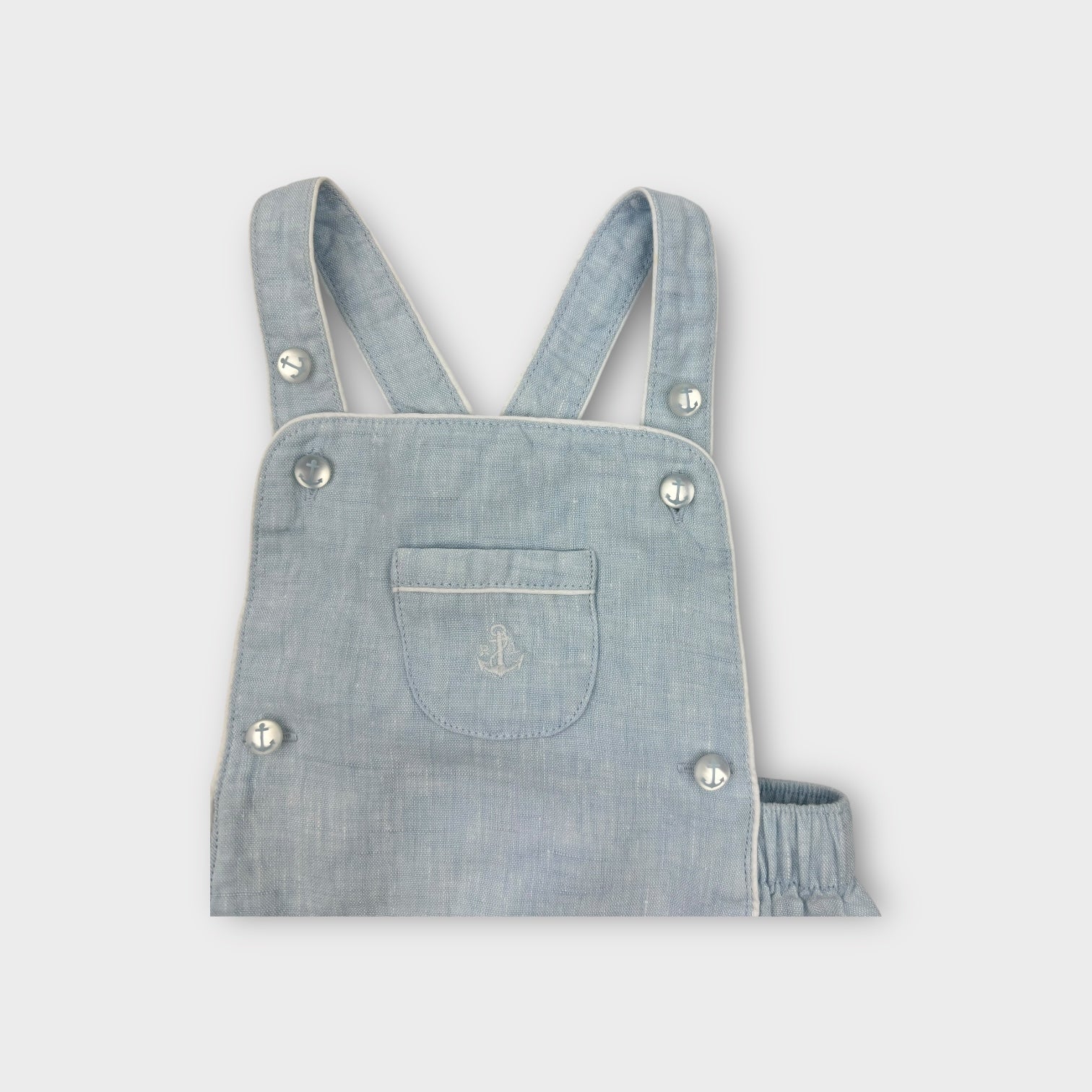 Ralph Lauren Linen Romper Set, Size 00