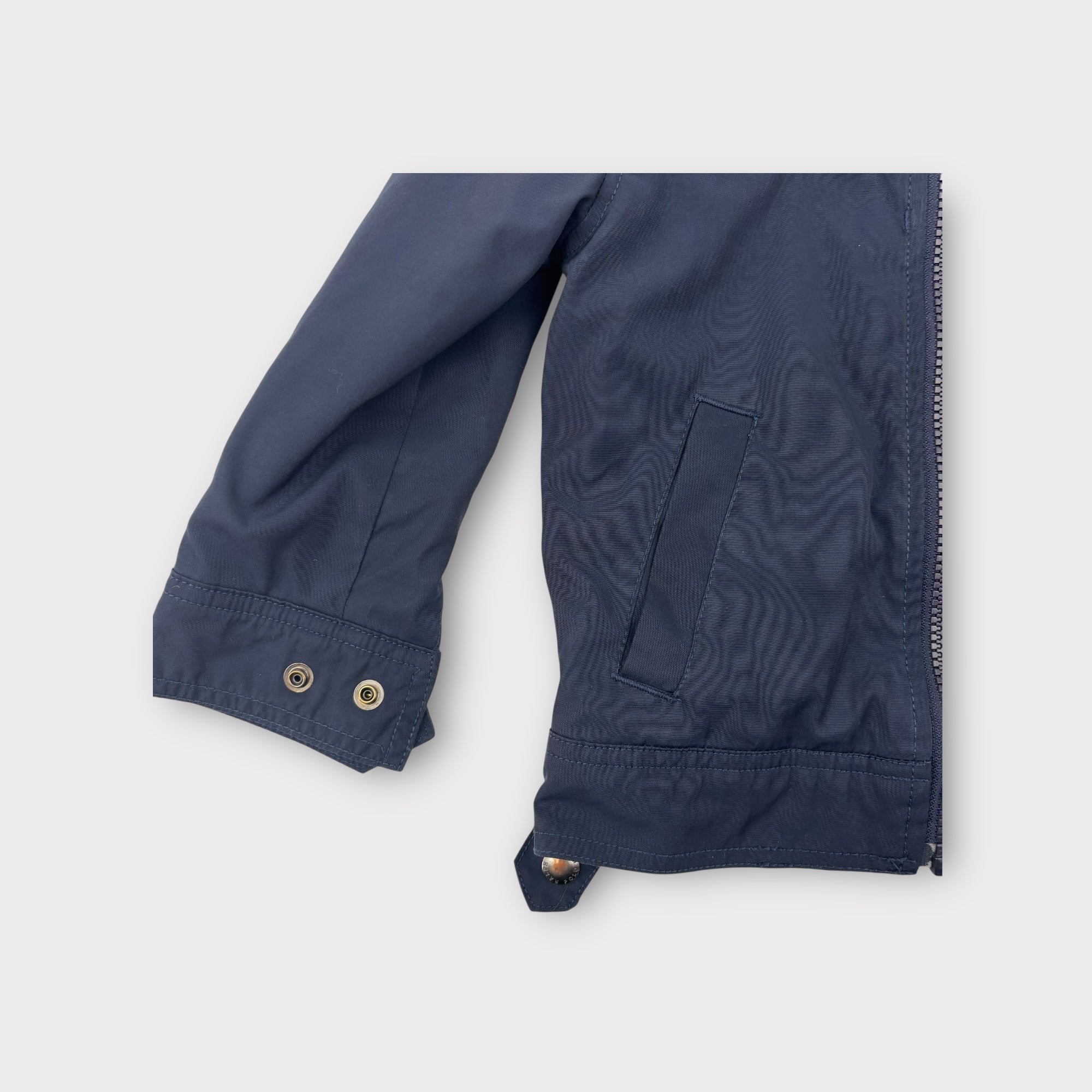 Polo Ralph Lauren Navy Lined Windbreaker, Size 4