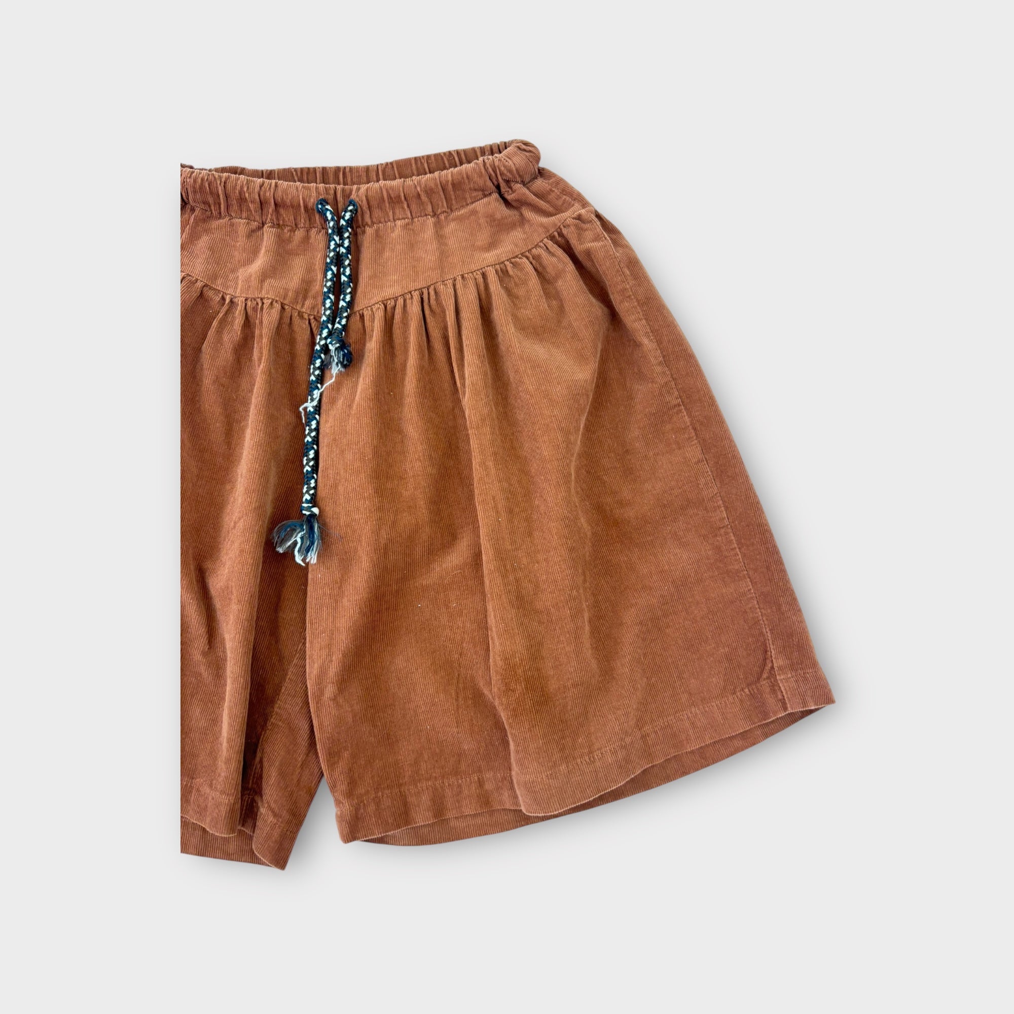 Choco.el Brown Cord Shorts, Size 8