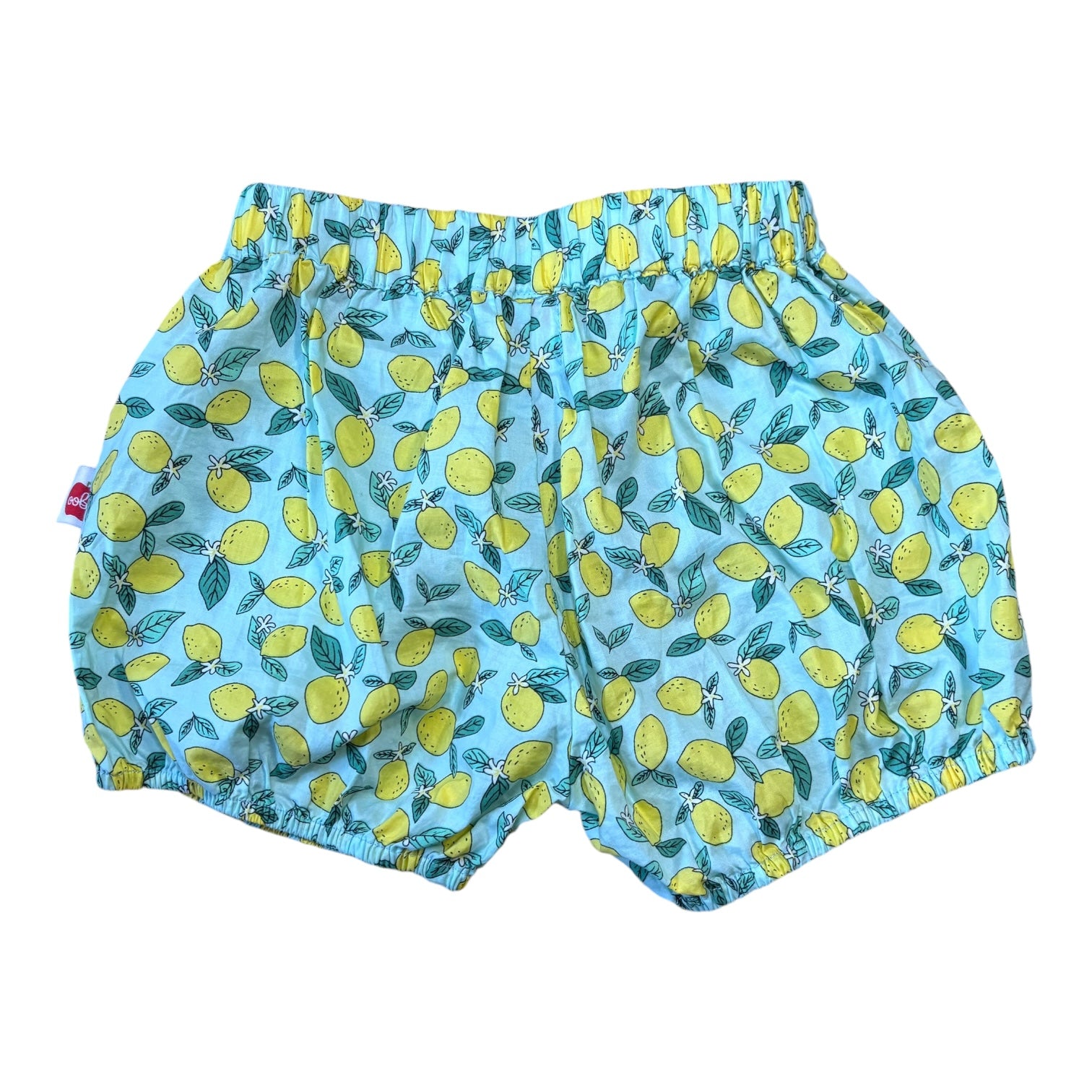 Oobi Lemon Print Bloomers, Size 4