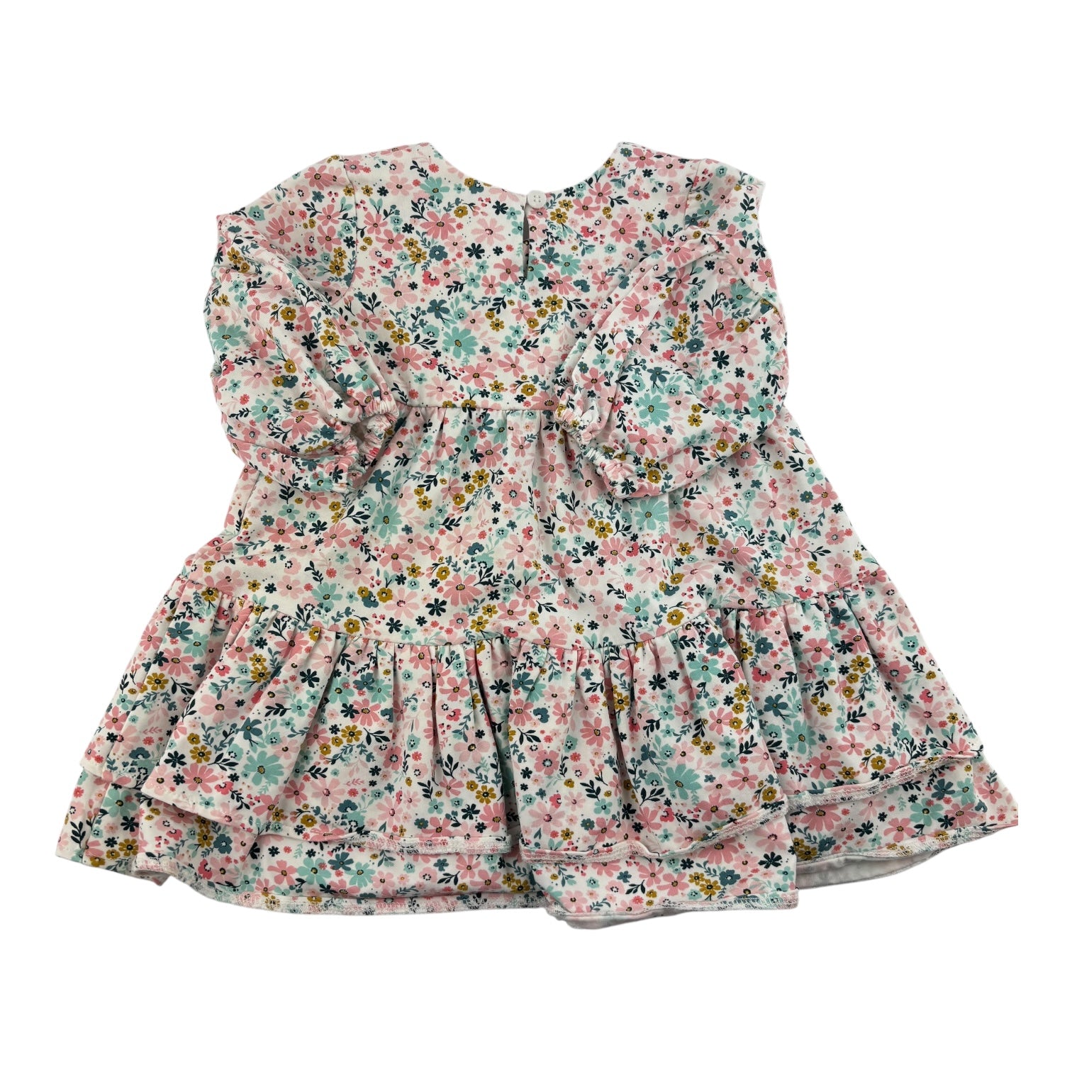 Floral Long Sleeve Dress, Size 0