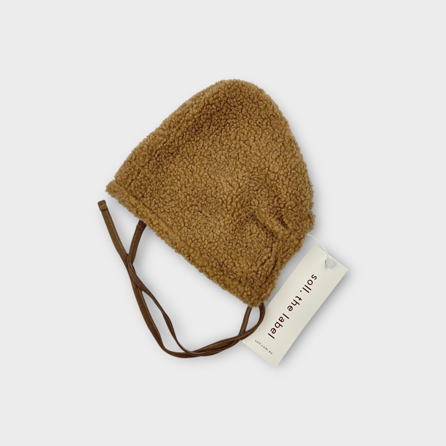 Soll. The Label Teddy Bonnet, Size 3-12m