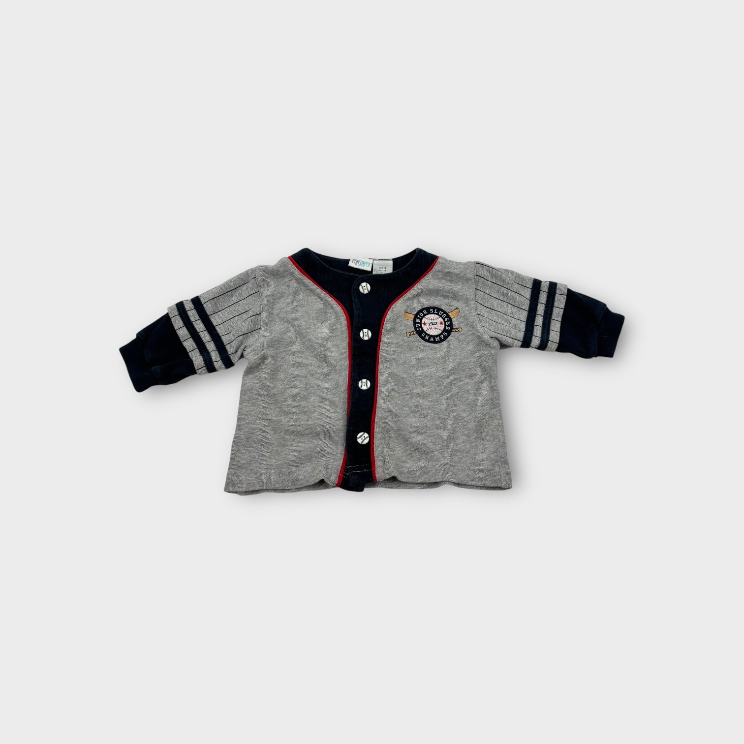 Retro Baseball Shirt, Size 0