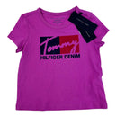 Tommy Hilfiger Pink Logo T-Shirt, Size 2-3