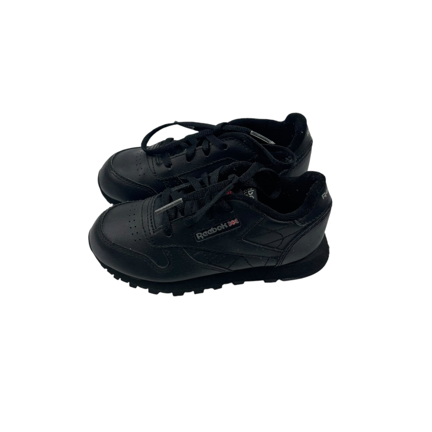 Reebok Classic All Black Sneakers, Size EU25.5
