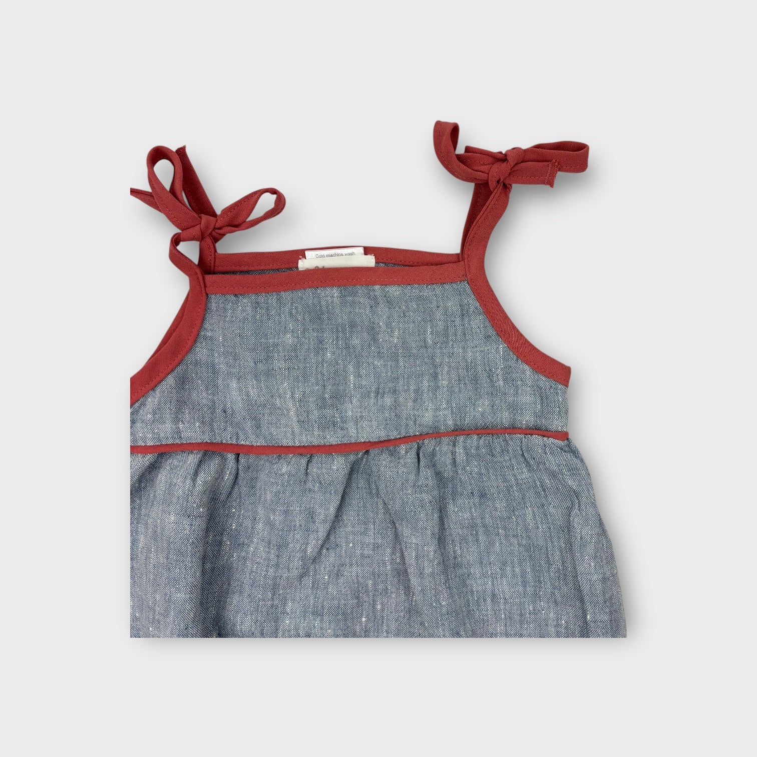 Love Henry Linen Romper, Size 0