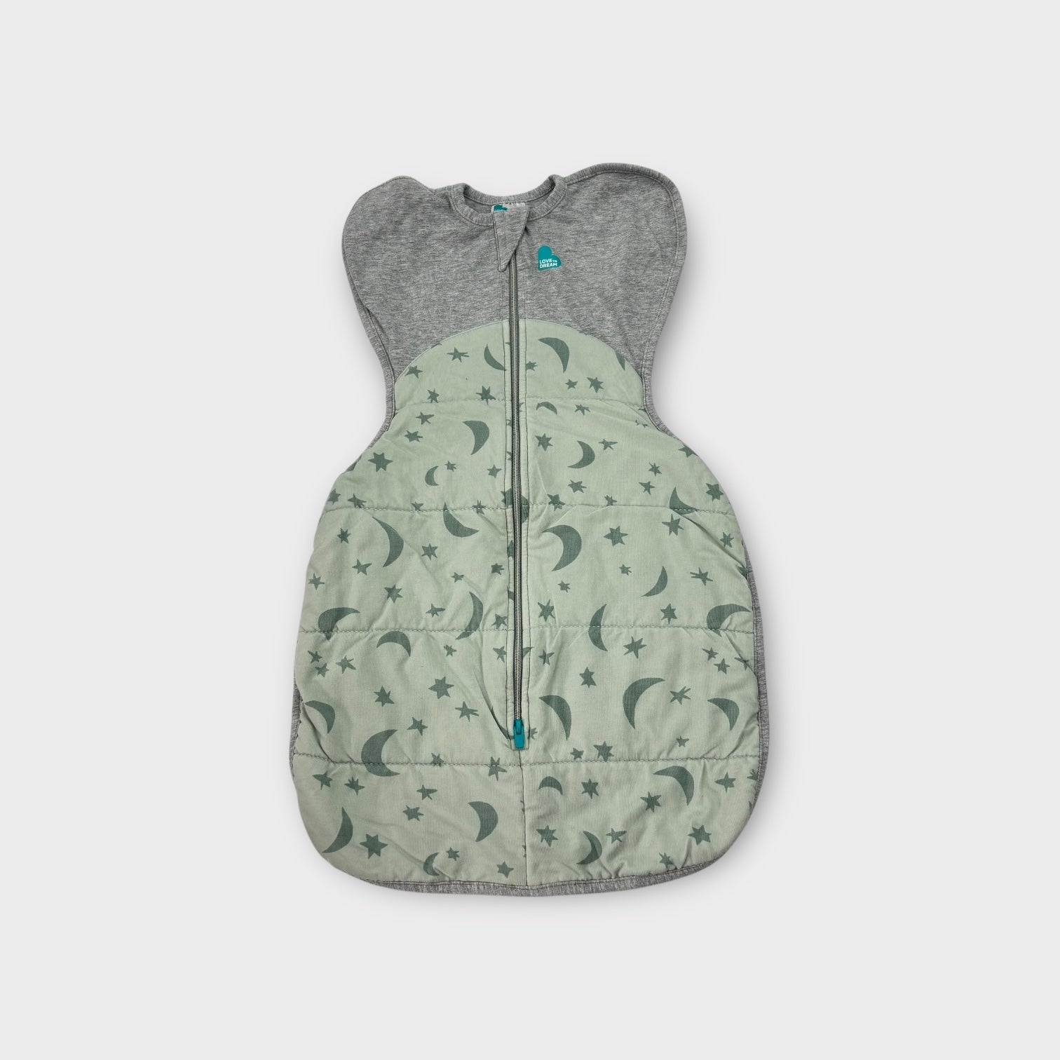 Love to Dream Star & Moon Print 3.5 Tog Sleep Suit, Size 000