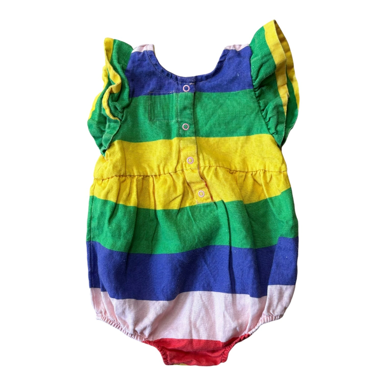 Kip & Co Rainbow Romper, Size 0