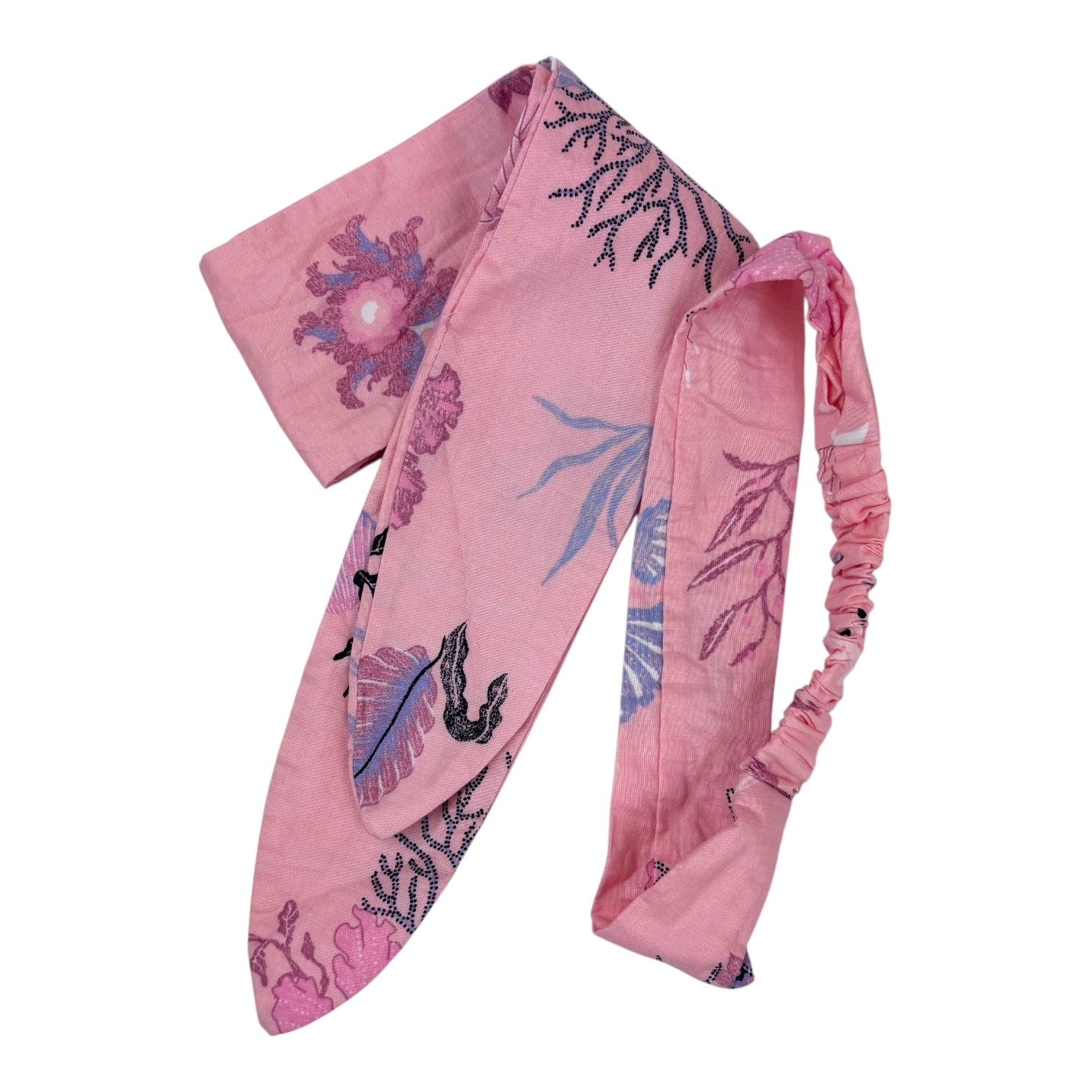 Country Road Pink Sealife Shirt w Matching Headbands, Size 1
