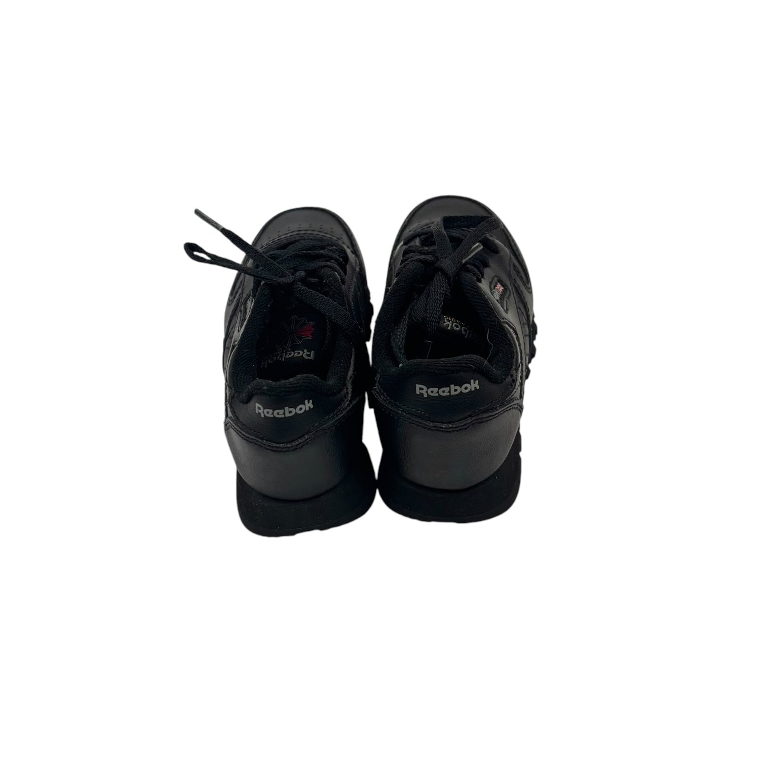 Reebok Classic All Black Sneakers, Size EU25.5