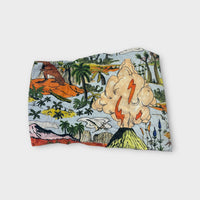 Kip & Co Dinosaur Print Cot Sheet