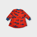 Goldie & Ace Orange Shark Dress, Size 0