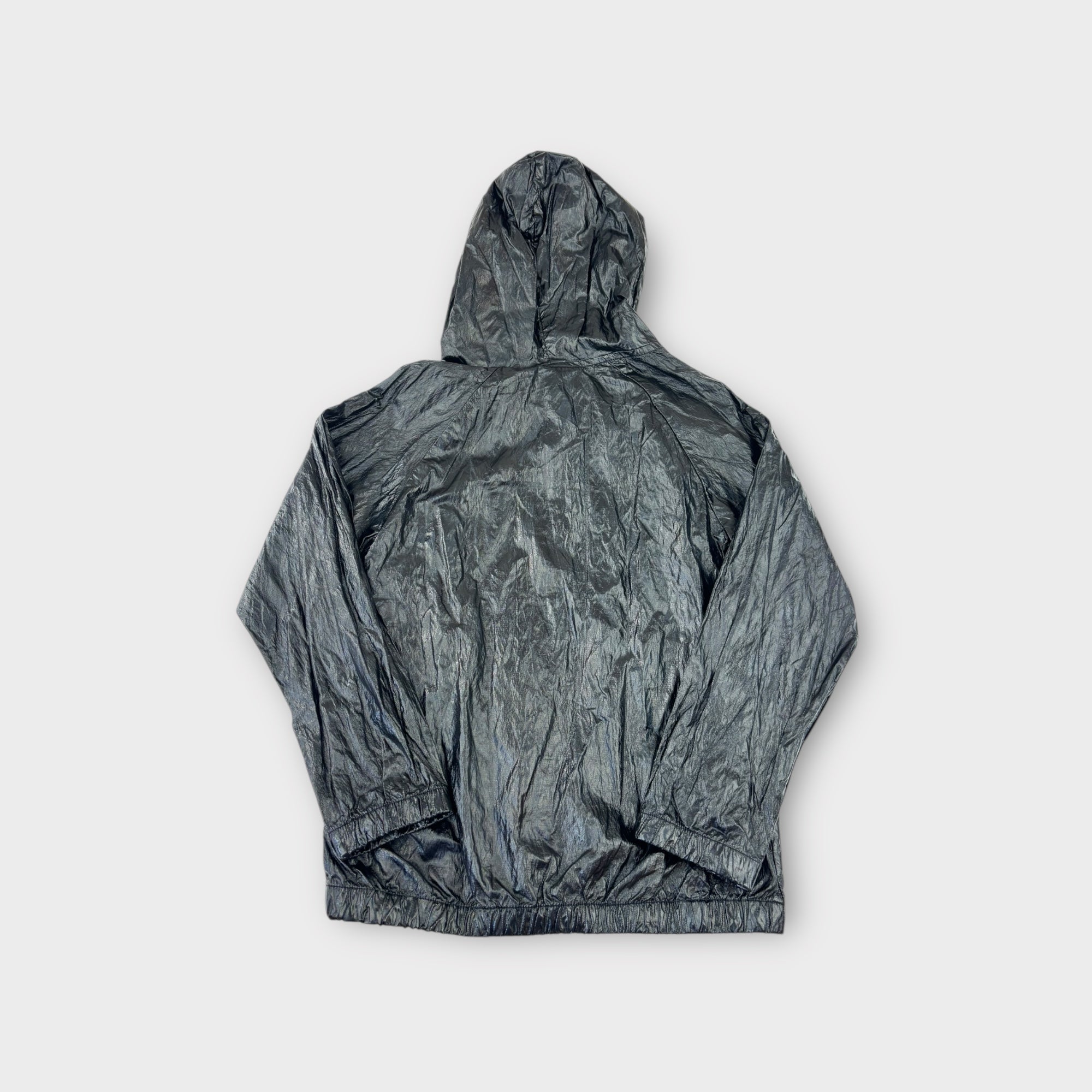 Minti Melbourne Black Shiny Jacket, Size 8