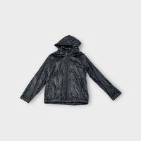 Minti Melbourne Black Shiny Jacket, Size 8