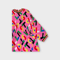 Stella McCartney Monogram Print Dress, Size 8