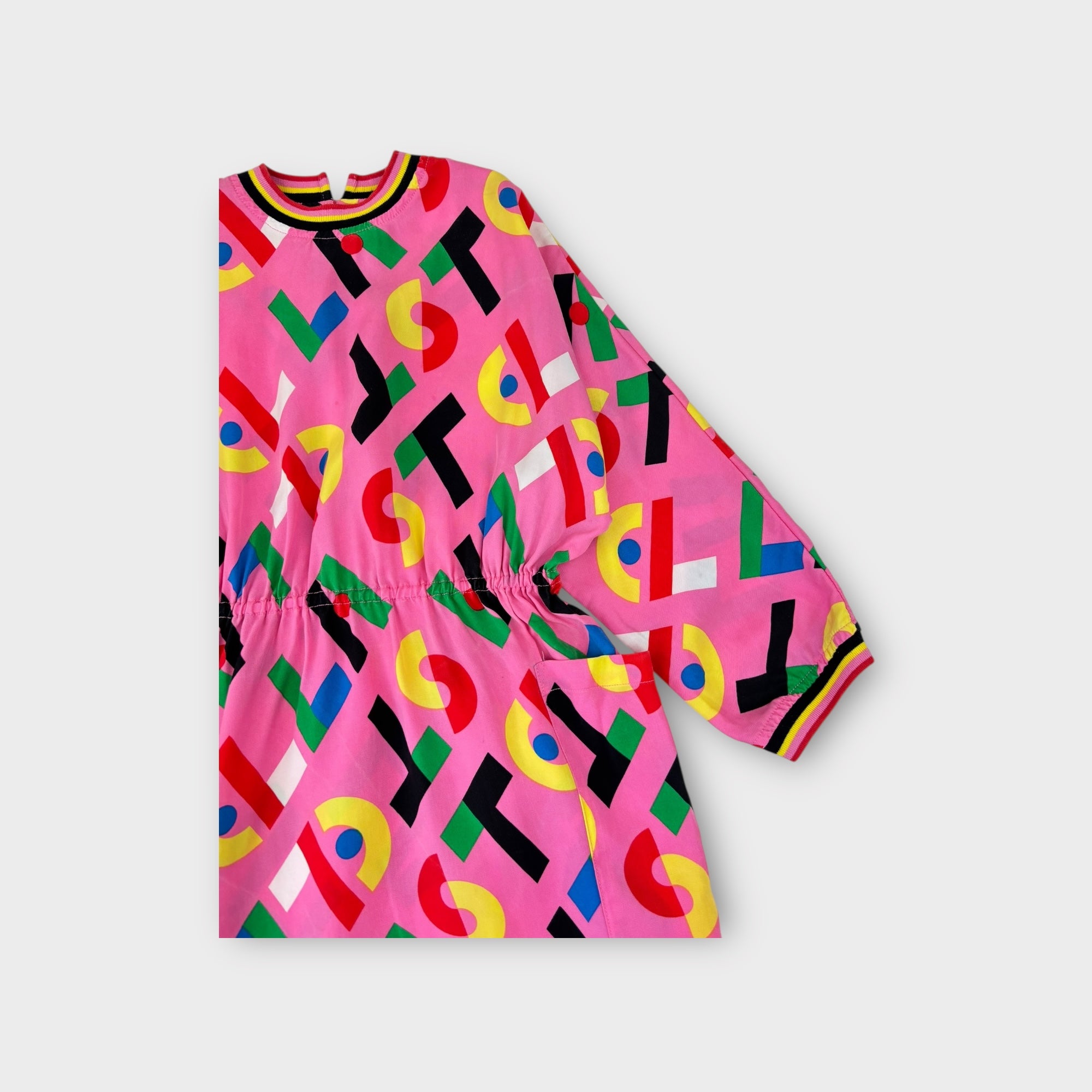 Stella McCartney Monogram Print Dress, Size 8