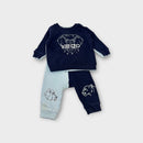 Kenzo Kids Two Tone Sweatsuit, Size 00