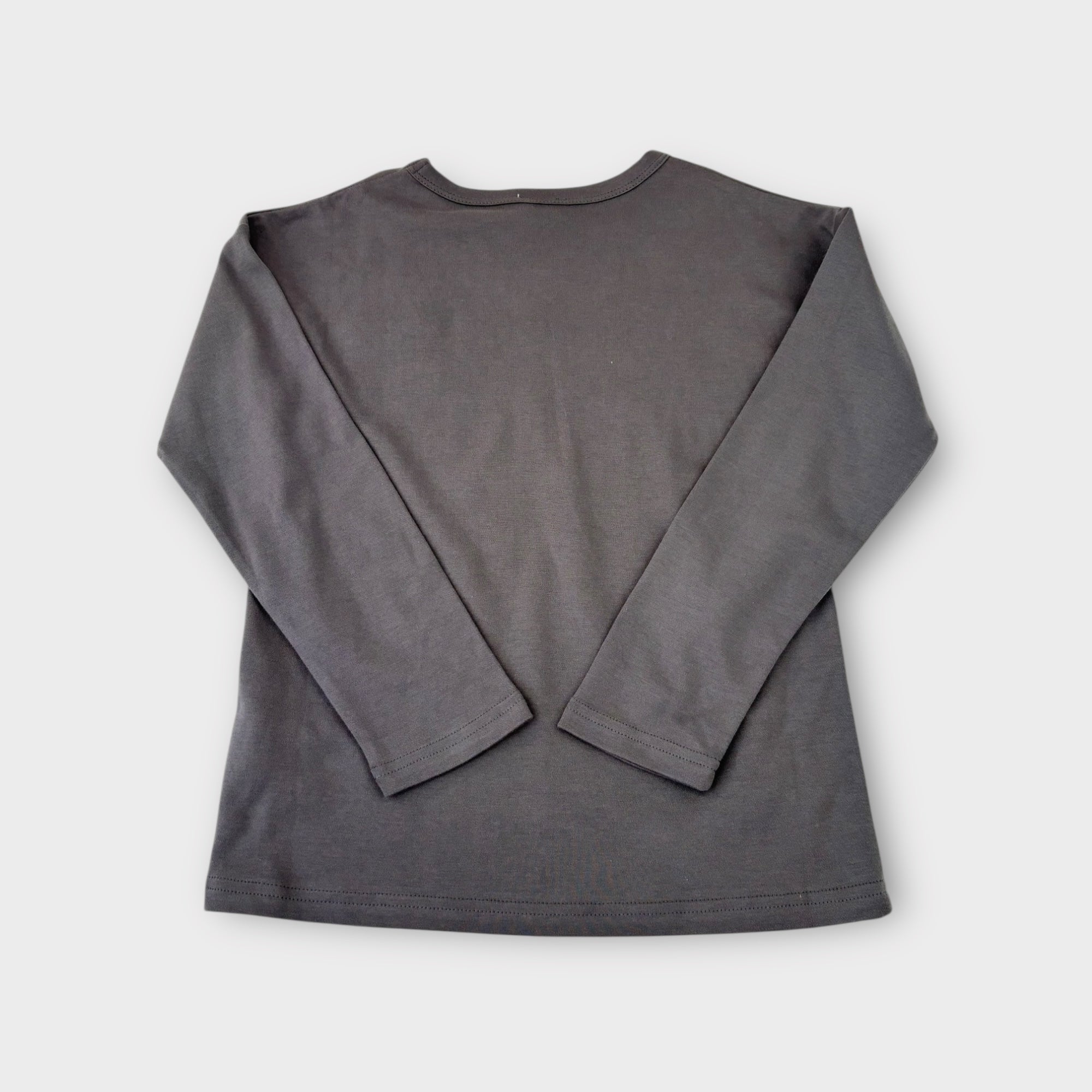 Jamie Kay Charcoal Long Sleeve, Size 8