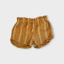 Buho Brown Stripe Shorts, Size 000