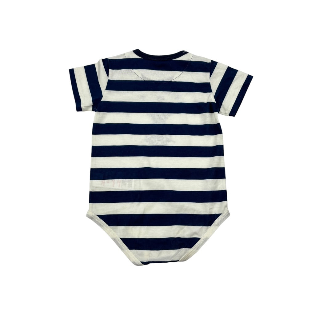 Dolce&Gabbana Stripe Bodysuit, Size 0