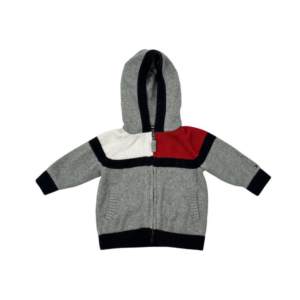 Tommy Hilfiger Hooded Cardigan, Size 00