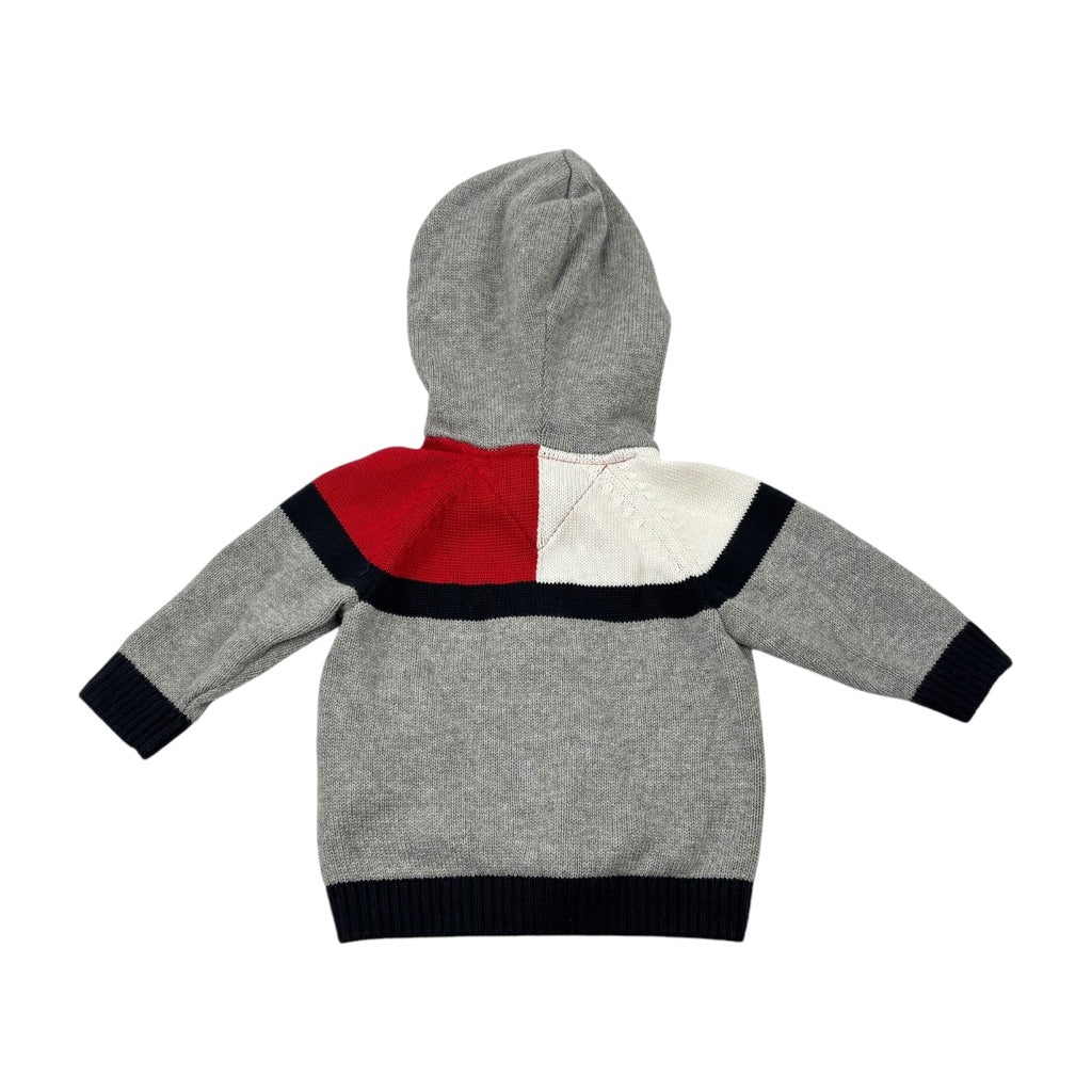 Tommy Hilfiger Hooded Cardigan, Size 00