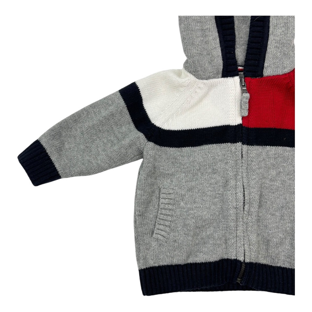 Tommy Hilfiger Hooded Cardigan, Size 00
