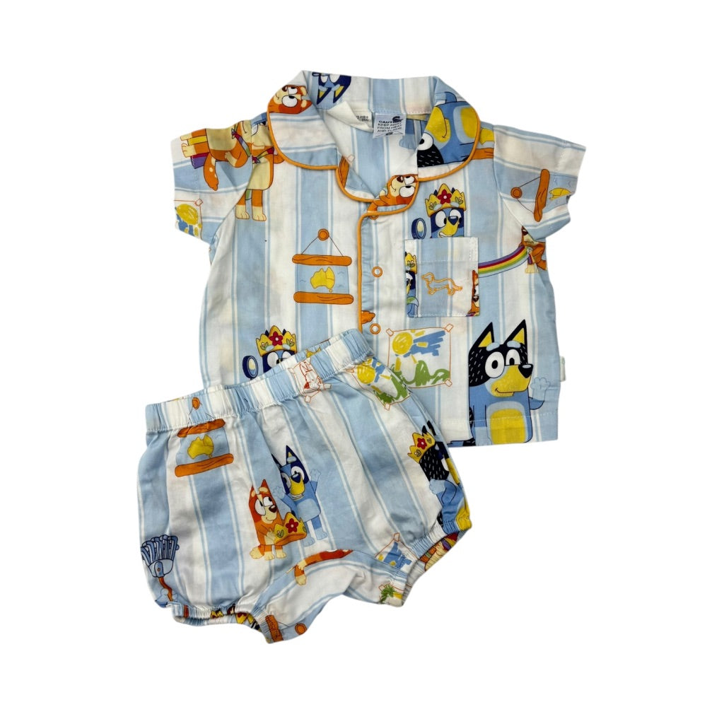 Peter Alexander Bluey Pyjamas, Size 000